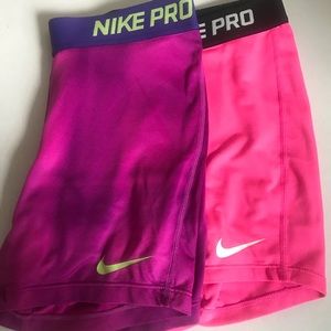 Nike Pro Shorts - Youth Large - Fits Women X Small